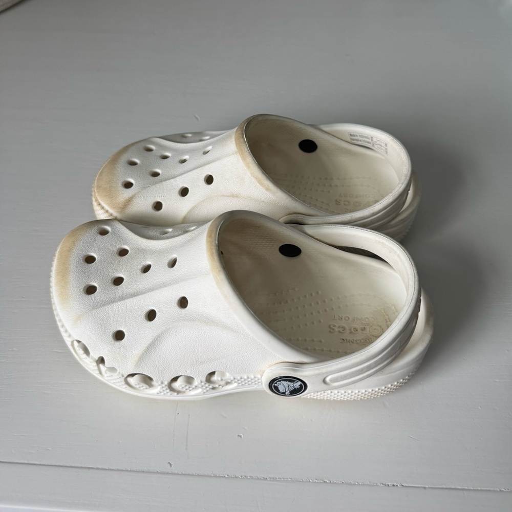 White Crocs